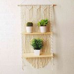 Macrame Wall Hanging Shelf