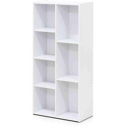 Large White Bookcase Book Shelf 1