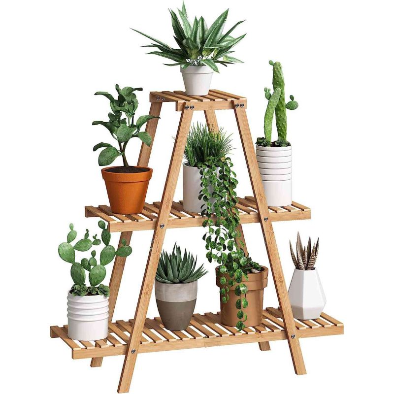 3 Tier Bamboo Plant Stand